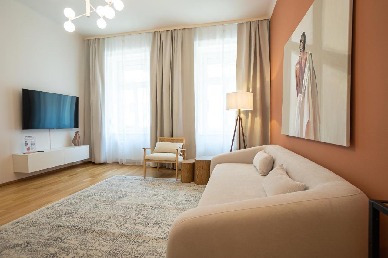 Bright 3-Room Apartment With A King-Size Bed Vienna Esterno foto