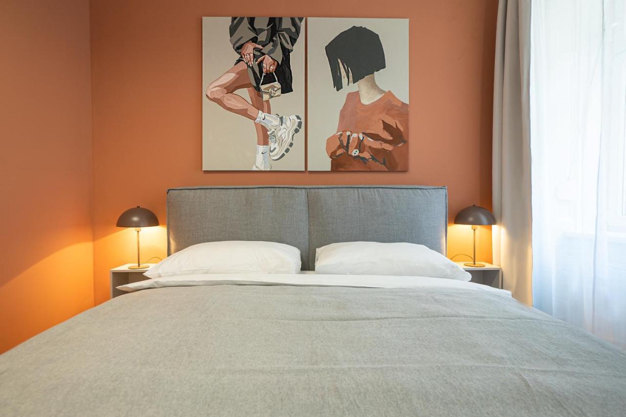 Bright 3-Room Apartment With A King-Size Bed Vienna Esterno foto