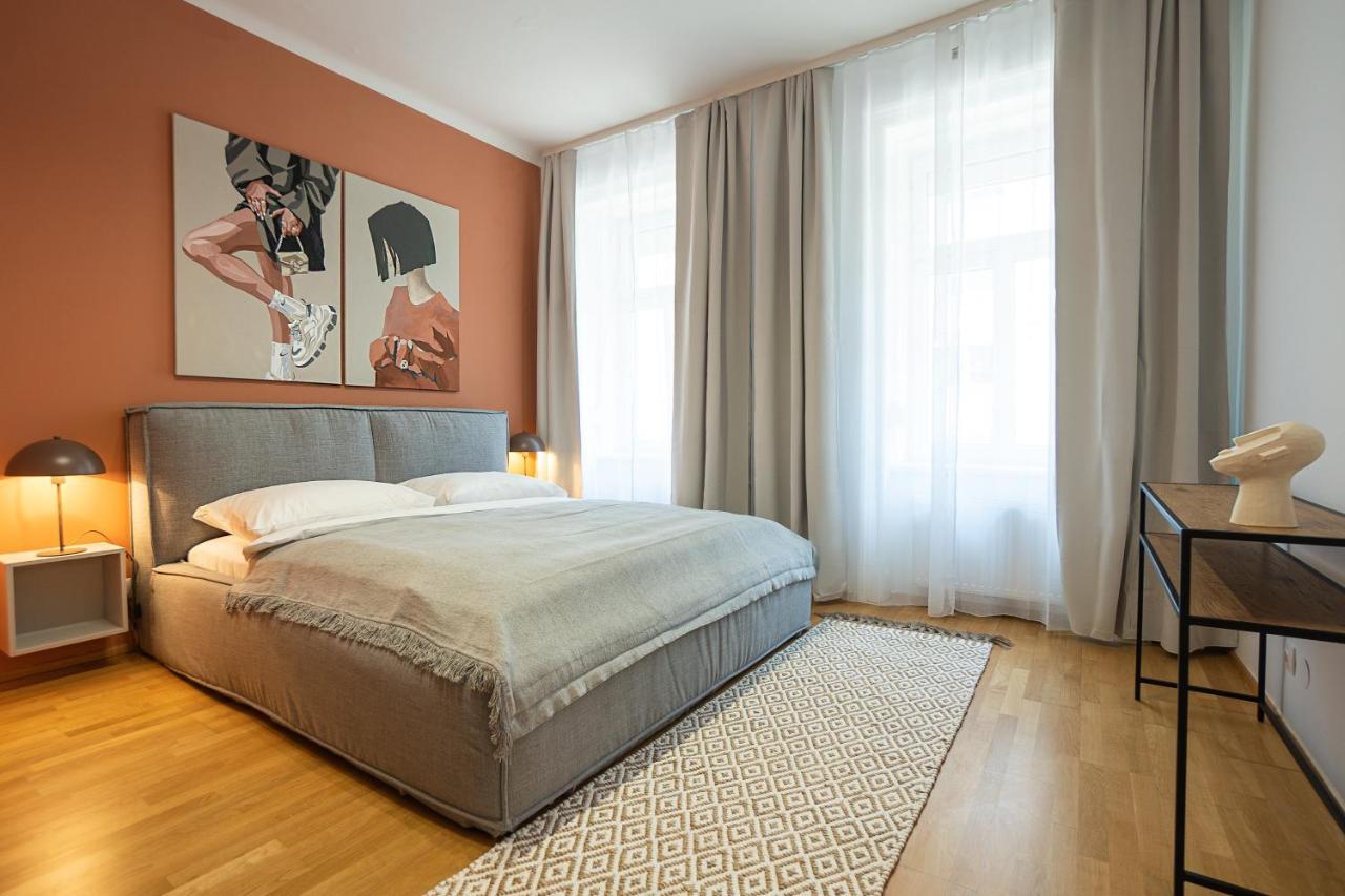 Bright 3-Room Apartment With A King-Size Bed Vienna Esterno foto