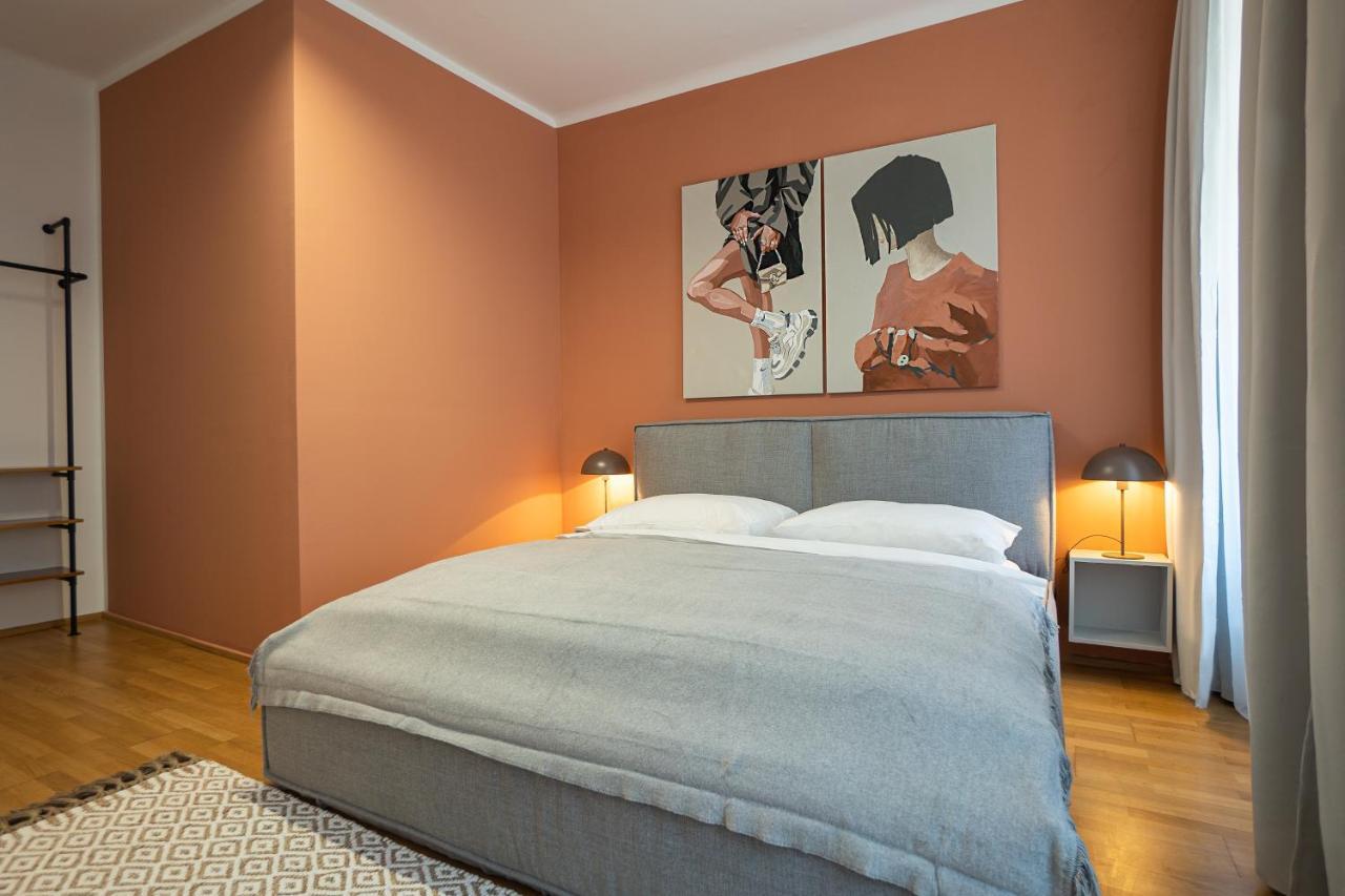 Bright 3-Room Apartment With A King-Size Bed Vienna Esterno foto